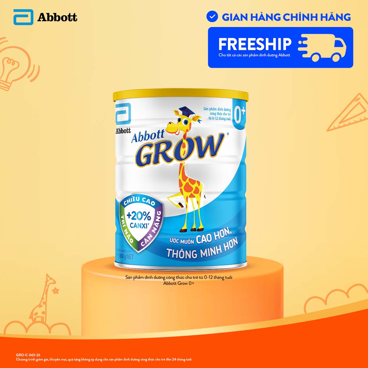 Abbott Grow 0+ 800g